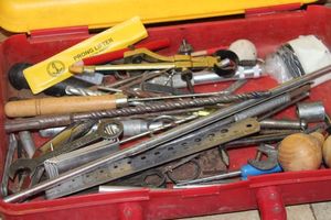 lot 290 image: Generous anount and Large Variety of Hand Tools and tool Box
