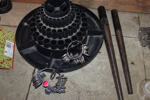 lot 301 image: Workspace organizer, Ring and Finger Sizers