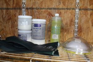 lot 306 image: Lapidary Chemicals (Hazardous without Precautions)