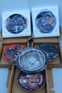 lot 64 image: Collectors Nascar Plates by The Hamilton Collection