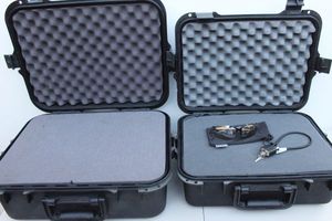 lot 110 image: Doskocil Customizable Cases, Gun Lock and Safety Glasses