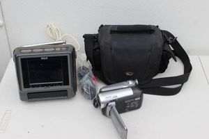 lot 253 image: Video Recorder and Television