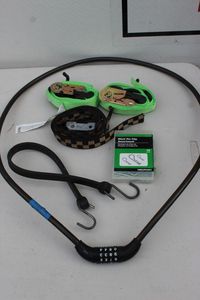 lot 272 image: Tie Straps and Wire Rope Lock