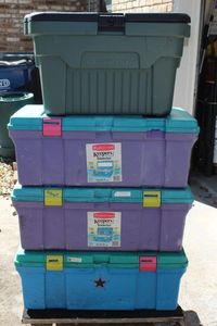lot 303 image: Storage Containers as shown