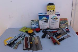 lot 311 image: Grout and related tools and more