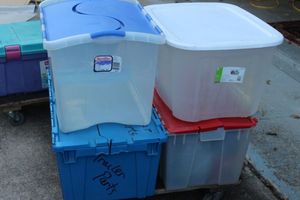 lot 331 image: Four Storage Totes