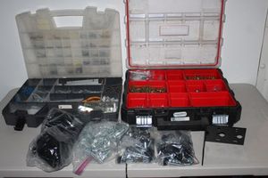 lot 347 image: Hardware Organizers and contents