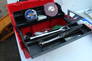 lot 358 image: Tool Box and Contents