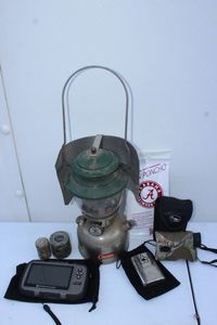 lot 363 image: Coleman Lantern, Stealth Cam, and Much More.. See photos