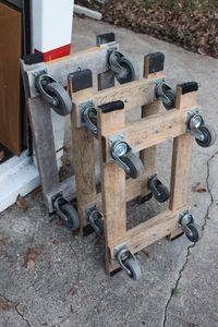 lot 378 image: Three Furniture Dollies
