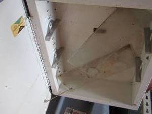 lot 91 image: bathroom wall vanity medicine cabinet  with front mirror