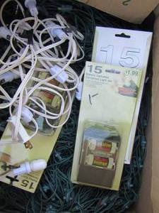 lot 70 image: Christmas lights plus