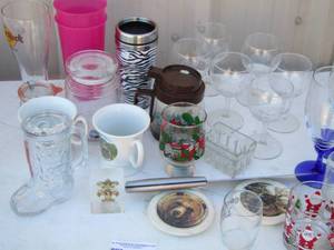 lot 86 image: cups coasters glasses plus