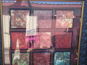 lot 87 image: FLORAL VILLAGE Art (Framed) by STEVEN HARVEY 47 X 59 $$$$