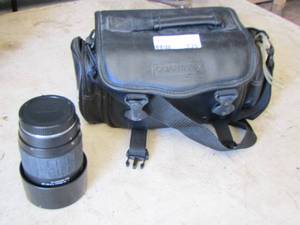 lot 130 image: camcorder BAG and a lens only