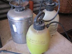 lot 139 image: chemical pumps for yard