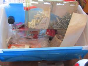 lot 177 image: lot of screws- nuts- wire nuts and more