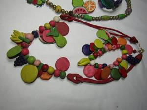 lot 178 image: Tigrele fruit collection of necklaces, earrings and bracelets