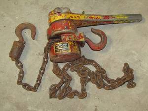 lot 292 image: Tugit 34 ton chain hoist