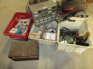 lot 300 image: Assorted tools and household hardware and accessories