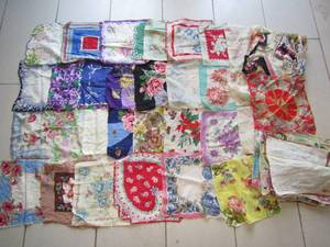 lot 352 image: Lg. Assortment-Lady Handkerchiefs Circa 1900s