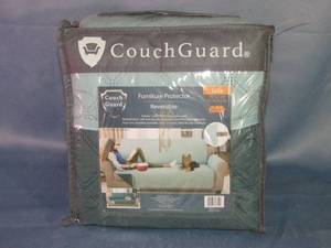 lot 362 image: Couch Guard furniture protector Sofa Cover-light blue-Reg size 75x110