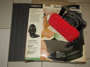 lot 377 image: Morfam Master Massager and Homedics chair massager