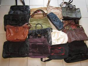 lot 402 image: Lg. assortment of Designer purses