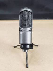 lot 50 image: Audio-Technica AT2020USB Cardioid Condenser Microphone w Stand
