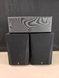lot 60 image: Lot of 3 Yamaha Speakers
