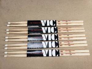 lot 86 image: Lot of 5 Pairs of Vic Firth American Classic 5AN Drum Sticks