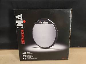 lot 89 image: Vic Firth Vic Pad Series PAD120 12 Practice Pad