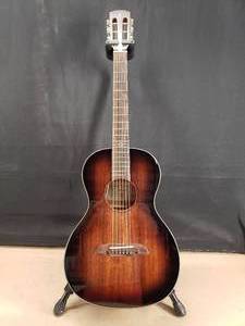 lot 103 image: Alvarez AP66ESHB Shadowburst Parlor Acoustic-Electric Guitar w Gig Bag