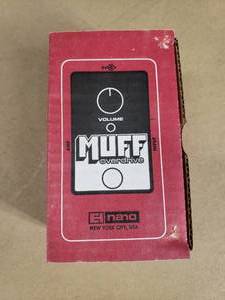 lot 118 image: Electro Harmonix Muff Overdrive Pedal