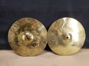 lot 142 image: Set of Zildjian Planet Z Hi Hat Cymbals