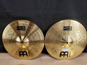 lot 144 image: Set of Meinl HCS Hi Hat Cymbals