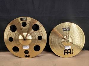 lot 146 image: Meinl HCS 16 Trash Crash Cymbal & 14 Crash Cymbal