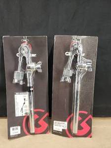 lot 155 image: Lot of 2 NEW Gibraltar Short Cymbal Booms