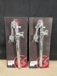 lot 157 image: Lot of 2 NEW Gibraltar Short Cymbal Booms