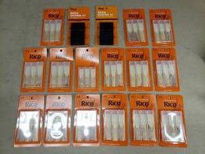 lot 167 image: Lot of 15 Rico Reed Kits w 2 Sets of Rico Reed Guards
