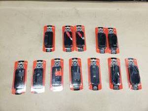 lot 171 image: Large Lot of Hosa Technology Couplers, Adaptors & Cables.  Includes Everything Pictured.