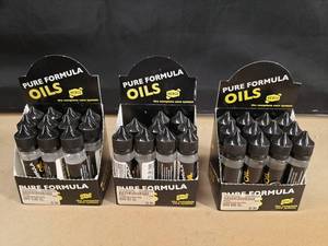 lot 172 image: 3 Boxes of Herco Pure Formula Oils.  Slide Oil, Key Oil & Bore Oil.