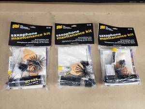 lot 175 image: Lot of 3 Herco Saxophone Maintenenace Kits
