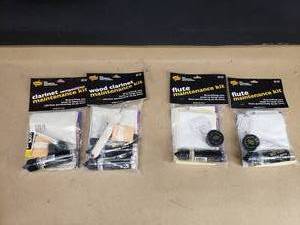 lot 176 image: Lot of 4 Herco Maintenance Kits.  Clarinet (2) & Flute (2)
