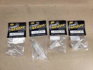lot 177 image: Lot of 4 Herco Instrument Cleaning Brushes