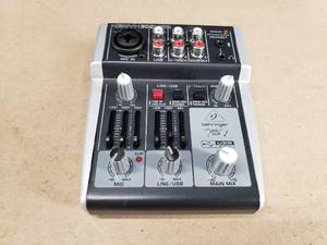 lot 188 image: Behringer Xenyx 302USB Premium 5-Input Mixer