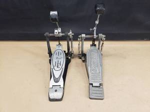 lot 237 image: Lot of 2 Drum Kick Pedals.  Pearl P-900 & 1980s Ludwig