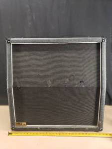 lot 271 image: Vintage Marshall 1960A Lead 4x12 300W Angled Guitar Speaker Cabinet