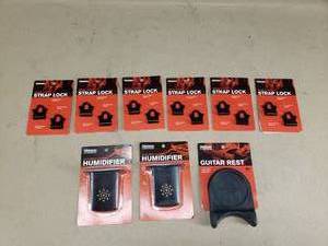 lot 297 image: Lot of Misc DAddario Instrument Maintenance & Accessories.  Includes Everything Pictured.