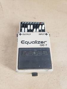 lot 313 image: Boss GE-7 Equalizer Pedal